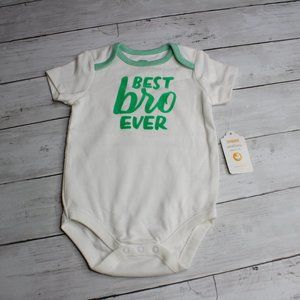 Gymboree Baby Boy Best Bro Brother Bodysuit Tee Shirt